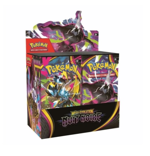 Display 36 boosters pokemon nuit noire ME05