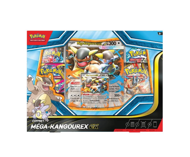 Coffret pokemon mega kangourex ex