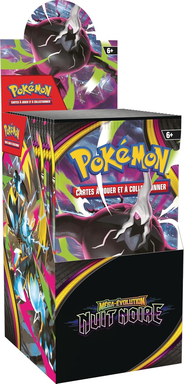 Demi display (18 boosters) pokemon ME05 nuit noire