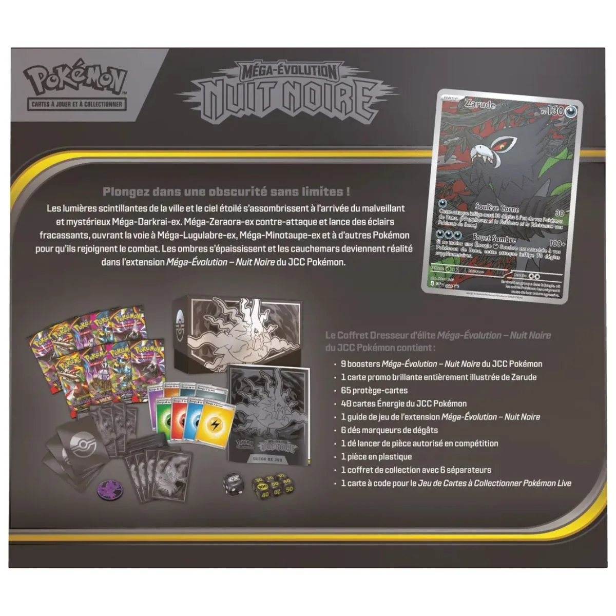 ETB Pokemon nuit noire ME05 – Image 2