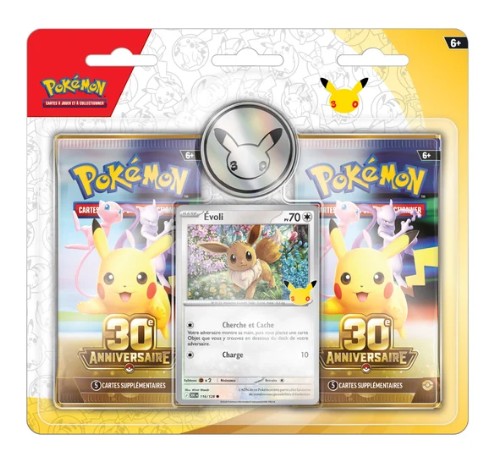 Duopack pokemon 30ème anniversaire
