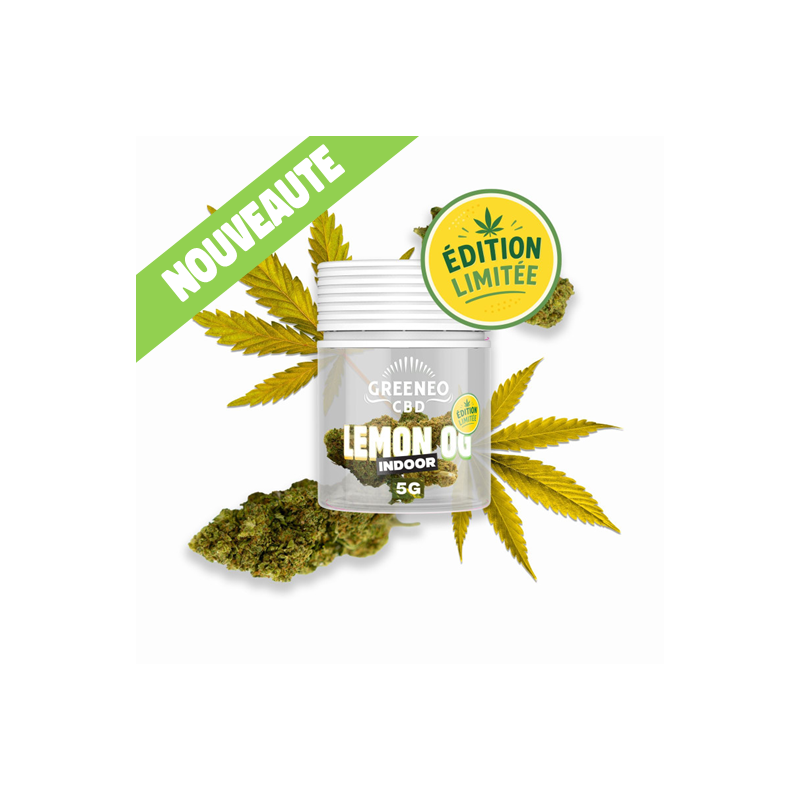 GREENEO - Lemon og indoor fleur CBD 5g